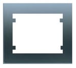 Marco 4 elementos horizontal, referencia 18004-AN de las series Iris y Mega de BJC. Acero Neptuno