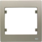 Marco 1 elemento beige Cemento