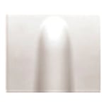 Tapa salida de cables blanco Satín