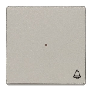Tecla, símbolo campana, difusor, Aluminio Metalizado de Miro