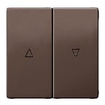 Tecla doble persiana, Chocolate de Style