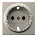 Tapa schuko, protección de seguridad, Aluminio Metalizado de Miro