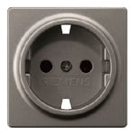 Tapa schuko, protección de seguridad, Carbono Metalizado de Miro