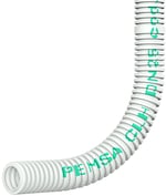 Tubo flexible corrugado del tipo CLH, referencia 10040216 de Pemsa. DN16, gris RAL7035