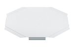 Tapa metálica para la protección de un cruce click, referencia 73034100 de Pemsa. Ancho: 100. Protección: GC