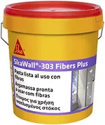 Plaste listo al uso con fibras, SikaWall®-303 Fibers Plus de Sika