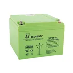 Batería de plomo estanca de 12 Vcc 26 A, BTE-1224 de Easy detect
