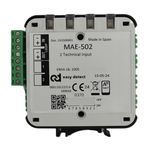 Módulo de entrada analógico, MAE-502 de Easy detect. 2 entradas