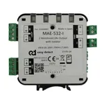 Módulo de entrada analógico, MAE-532 de Easy detect. 2 entradas. Con aislador