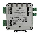 Módulo de entrada analógico, MAE-542 de Easy detect. 2 entradas. Con aislador