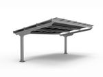 Marquesina solar enfocada a grandes proyectos, referencia EPVK40 de Circutor. PVT4