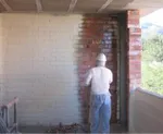 Aislamiento térmico con espuma de poliuretano de Ignifugaciones Generales. Espesor: 30 mm. Densidad: 35. Paredes, techos y tejados por debajo