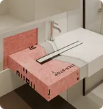 Lavabo prefabricado W-S Basink de Guru