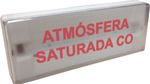 Letrero luminoso para indicar la concentración de CO en un recinto, referencia LLHCO de Cofem
