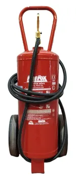 Carro extintor de 25kg de polvo ABC, referencia 1025 de Cofem