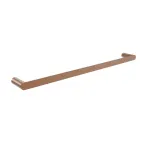 Toallero de acero inoxidable AISI 304 60 cm, referencia 16870.60.CU de la serie Verona de NOFER. Acabado PVD Bronce cepillado