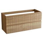 Mueble FER 100x45x54 cm. 2 cajones suspendidos, referencia FER100.S de la serie FER de NOFER. Acabado Madera laminada Sand