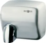 Secamanos con sensor electrónico, referencia 01101.S de la serie Cyclon de Nofer. Acero inoxidable satinado
