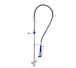 Columna pre-lavado alta de Genebre. Con monobloc mezclador