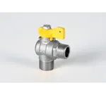 Válvula esfera escuadra para gas, M-M, serie 3550 de Genebre. 1/2