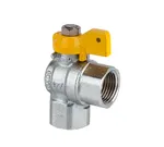 Válvula esfera escuadra para gas, H-H, serie 3570 de Genebre