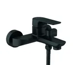 Monomando de baño con kit, serie 64100 de la gama Koral black de Genebre