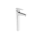 Monomando de lavabo alto, serie Klip de Genebre. Cromo