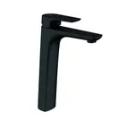 Monomando de lavabo alto, serie 64134 de la gama Koral Black de Genebre