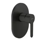 Monomando empotrado con inversor 2 vías, serie Oslo Black de Genebre