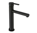 Monomando de lavabo medio alto, serie 65134 de la gama Oslo Black