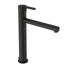 Monomando de lavabo alto, serie 65136 de la gama Oslo Black de Genebre