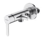 Mezclador sanitario de ducha con soporte, serie 65144 de Genebre