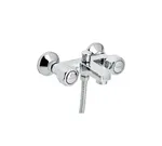 Mezclador de baño con kit, serie Gamma de Genebre. Cromado