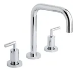 Batería de lavabo caño recto, serie Ixo de Genebre. Cromado