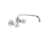 Grupo mural fregadera 11 cm caño tubo alto 24 cm serie Gamma de Genebre