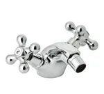 Monobloc de bidé, serie New Regent de Genebre. Cromo