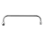 Caño alto tubo giratorio 30 cm de Genebre. Cromado