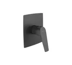 Monomando de ducha empotrado, serie Kloe Black de Genebre