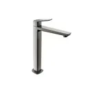 Monomando de lavabo alto serie Kloe metal cepillado de Genebre
