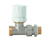 Válvula termostatizable recta para tubo de cobre, PEX y Multicapa con GE-System, 70049 03 00 de Genebre. 3/8''