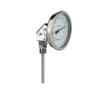 Termómetro bimetálico, serie 8039 de Genebre. INOX Conexión orientable 0-60