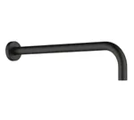 Brazo pared redondo 35 cm negro, serie B64113 de Genebre