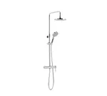 Columna monomando extensible con kit, serie Tau de Genebre. Cromo
