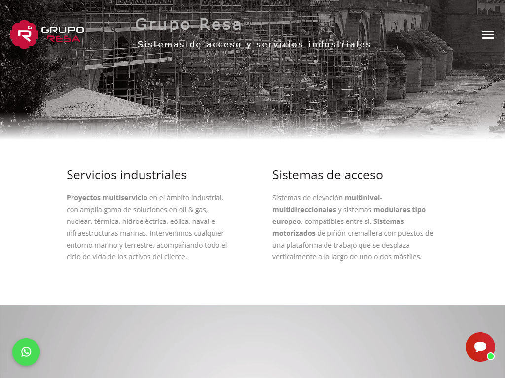 Vista previa Web: https://gruporesa.com