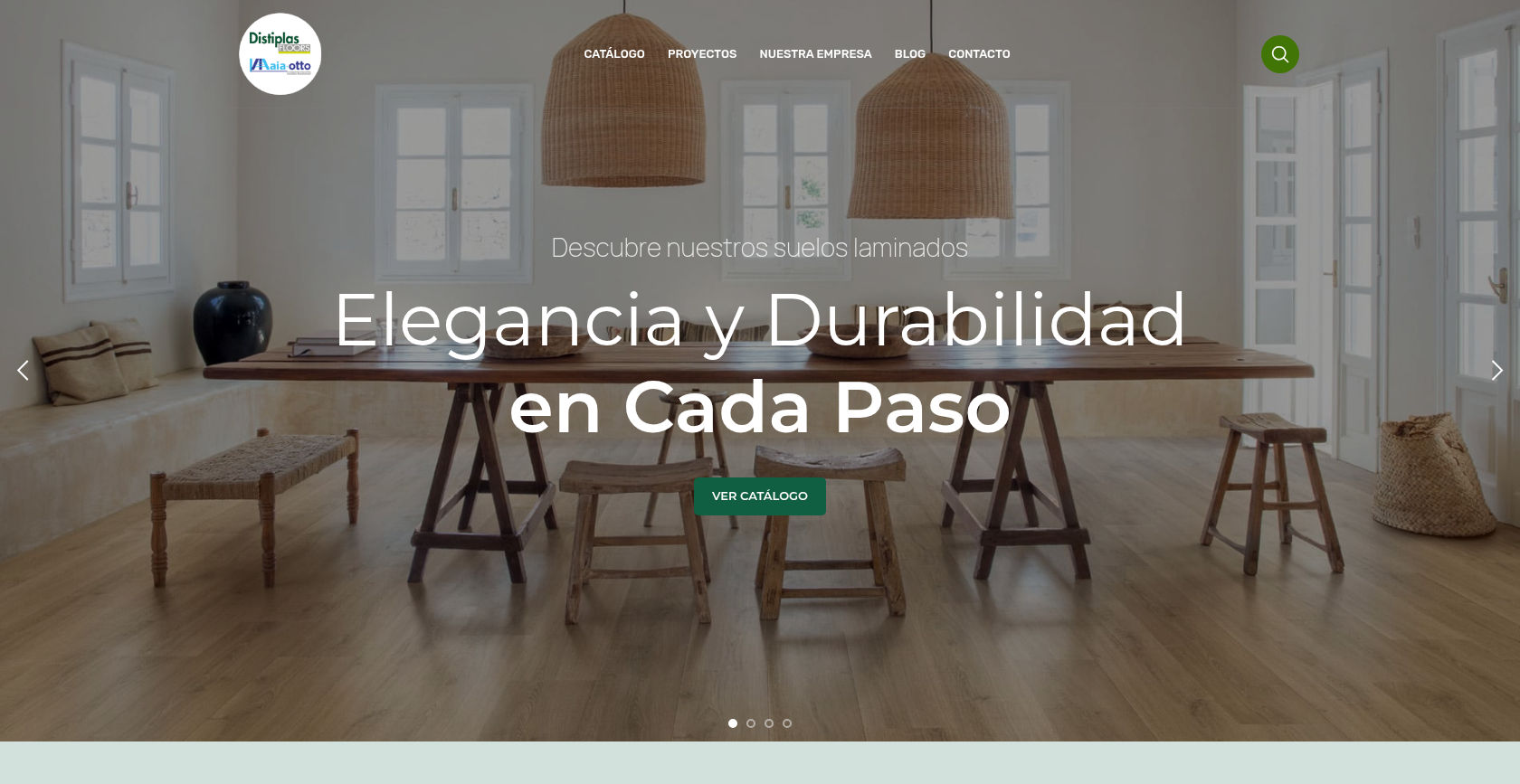 Vista previa Web: https://www.distiplas.com/