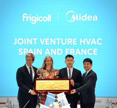 Midea y Frigicoll sellan una alianza estratégica para el liderazgo en climatización en España y Francia
