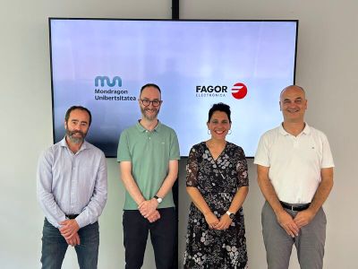 Fagor Electronica y Mondragon Goi Eskola Politeknikoa se alían para impulsar tecnologías industriales avanzadas