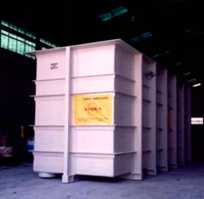 Depósitos y cubas de base rectangular AIQSA