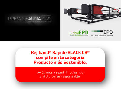 Pemsa compite en los Premios AUNA 2025 con la nueva Rejiband® RAPIDE BLACK C8®