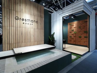 La cerámica extrusionada de Gresmanc Group conquista Cersaie 2025